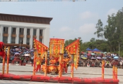 万人空巷的电白区沙琅镇第二十届“三月三”文化旅游艺术活动在新城公园隆重举行