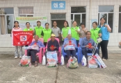 高州市巾帼志愿者协会宣传部开展“情暖夕阳红 亲近老人心”五一国际劳动节前夕慰问活动