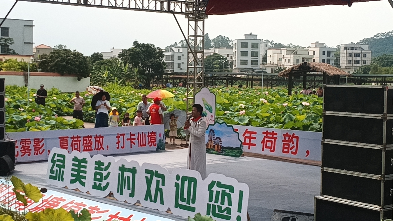南塘巾帼志愿者助力彭村荷花文化节，绽放最美“她”力量-6.jpg